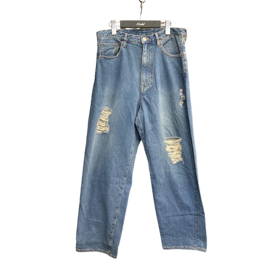 値下げ】URU COTTON DENIM デニムパンツ 24SCD02 インディゴ サイズ：2 
