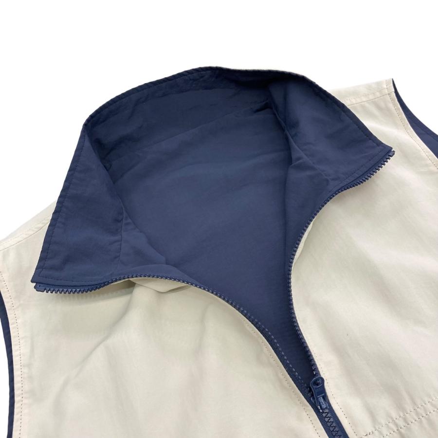 uniform experiment SUPPLEX REVERSIBLE STAND COLLAR VESTUE