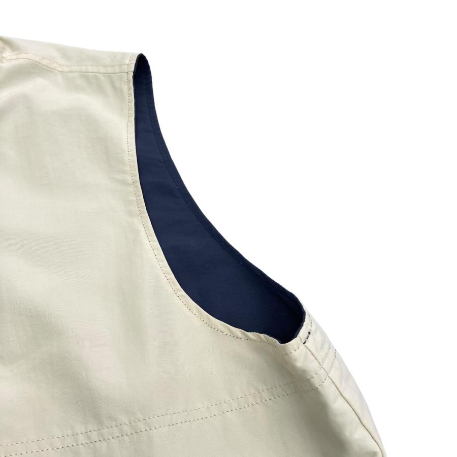 uniform experiment SUPPLEX REVERSIBLE STAND COLLAR VESTUE