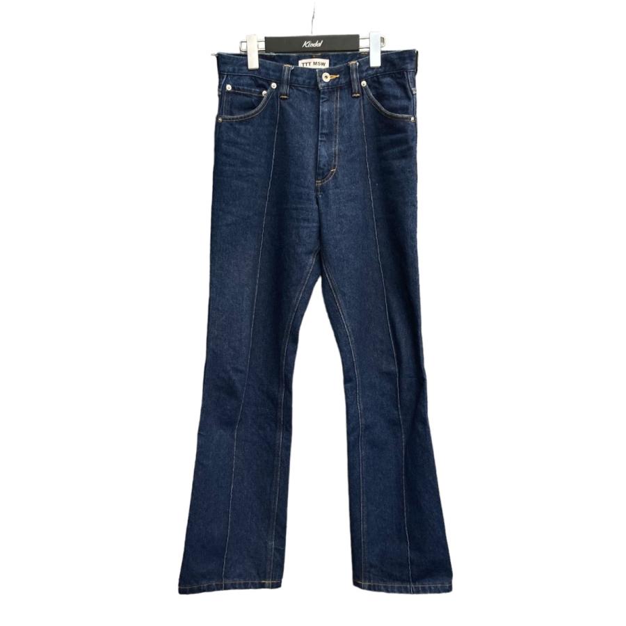 TTTMSW Denim straight pants (INDIGO)