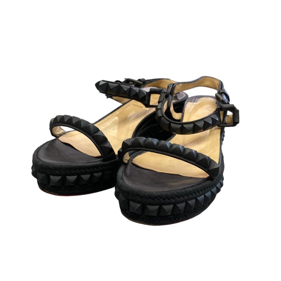 Christian Louboutin 【値下げ】Christian スタッズサンダル アンクル  