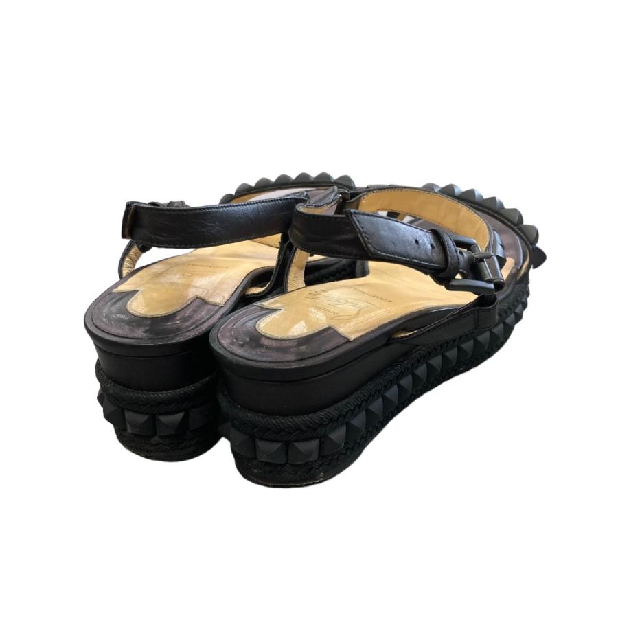 Christian Louboutin 【値下げ】Christian スタッズサンダル アンクル  