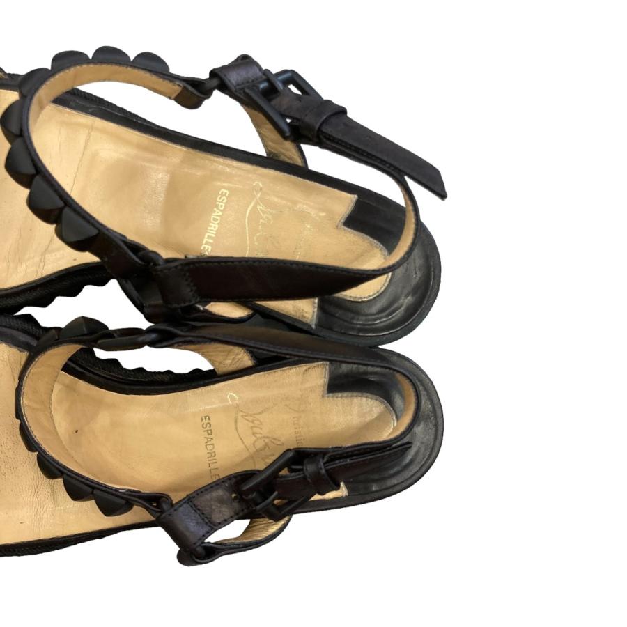 Christian Louboutin 【値下げ】Christian スタッズサンダル アンクル  