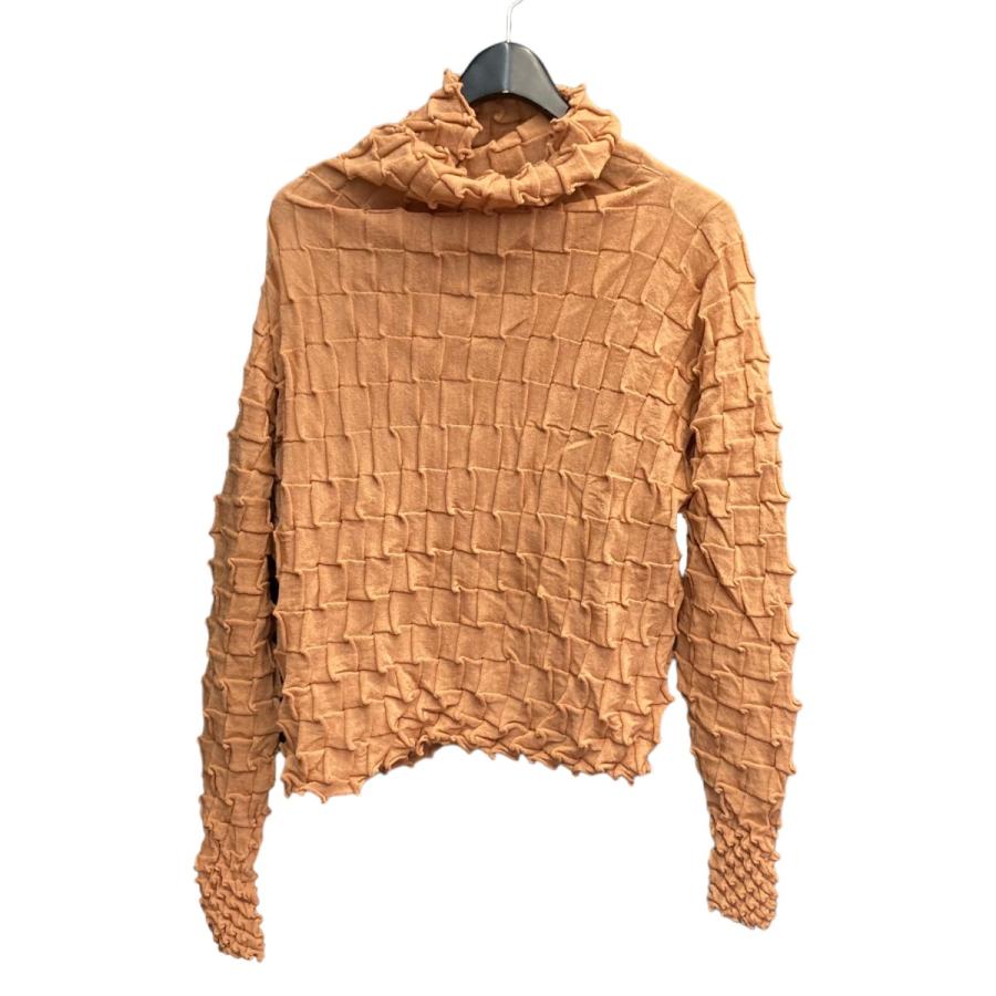 イッセイミヤケ ISSEY MIYAKE 18SS WOOL SHELL KNIT タートルネック 