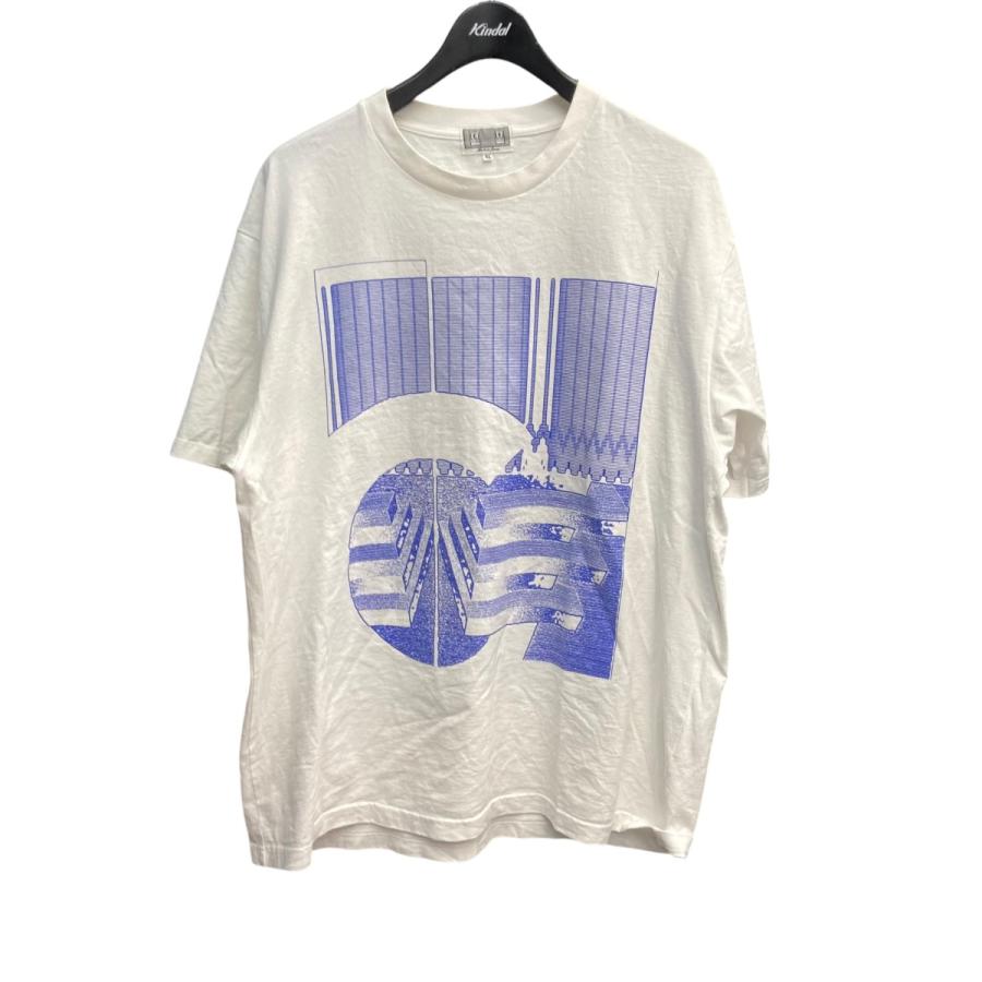 シーイー C．E 23SS グラフィックTシャツ ホワイト サイズ：XL 