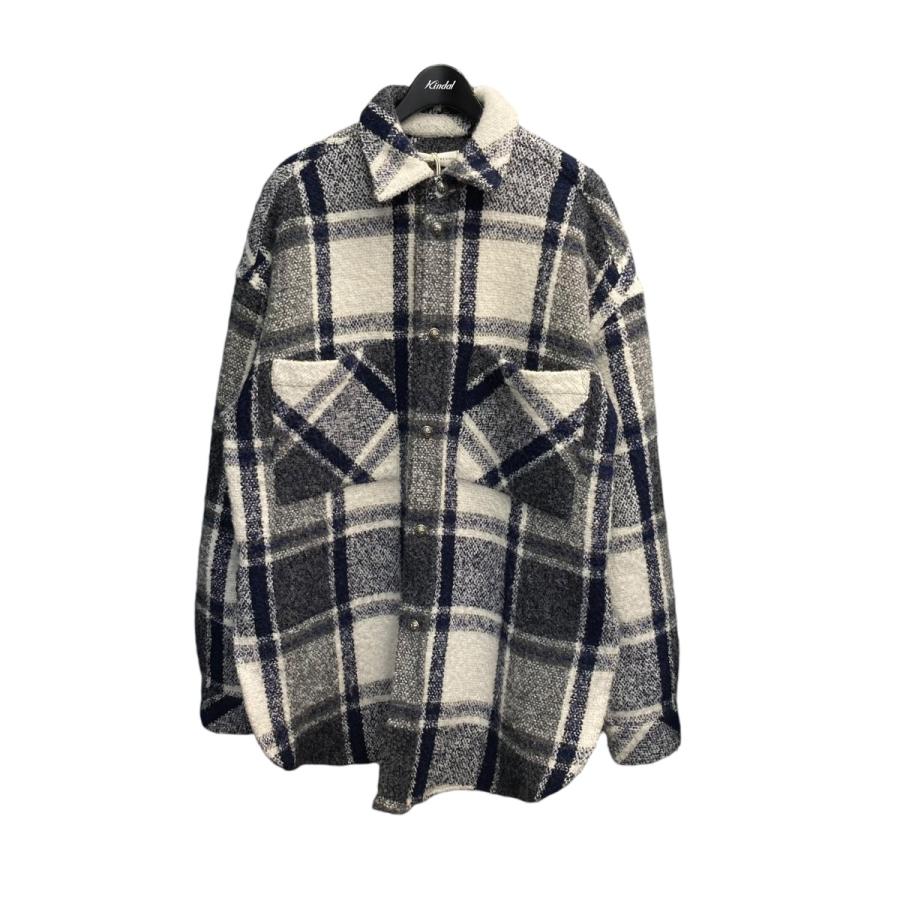 FAITH CONNEXION 【値下げ】FAITH plaid check-print tweed shirt 