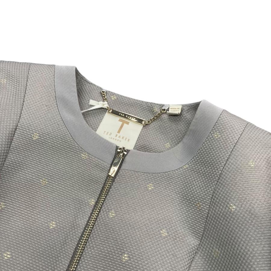 Ted Baker テッドベーカー TED BAKER ペプラムジップジャケット D210  