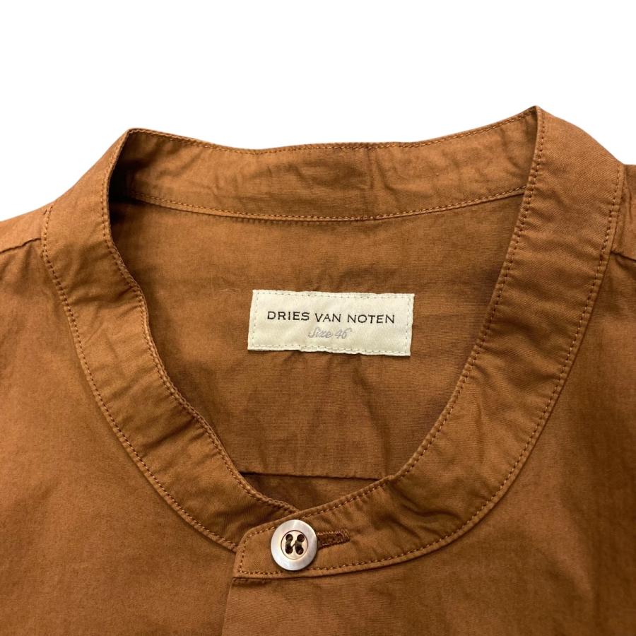 ドリスヴァンノッテン DRIES VAN NOTEN バンドカラーシャツ 73-01-94 