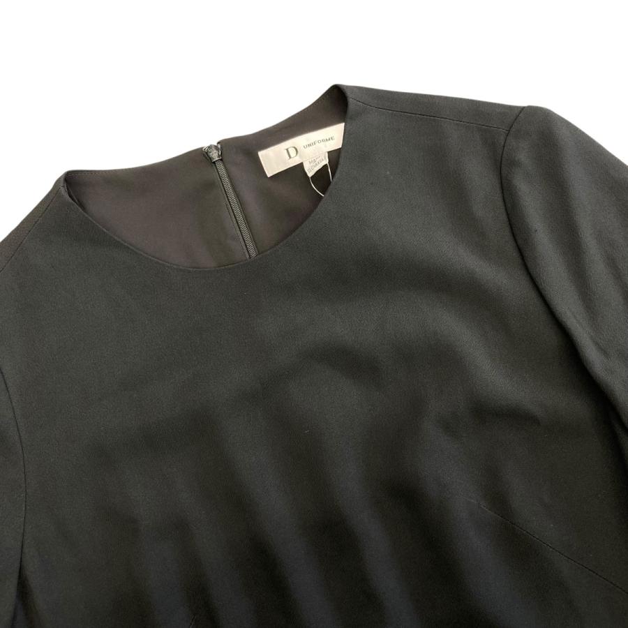 ディオール DIOR D UNIFORM ワンピースドレス 1U1R03A5800 ブラック サイズ：34の画像