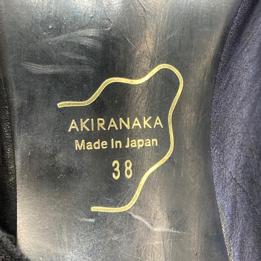 AKIRANAKA（アキラナカ） AKIRA NAKA 24SS レザーミュール ブラック