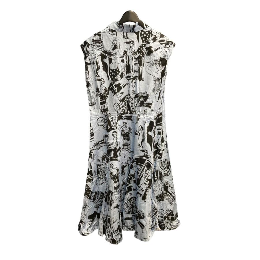 デュアル デュアルヴュー DUAL VIEW ノースリーブプリントワンピース  