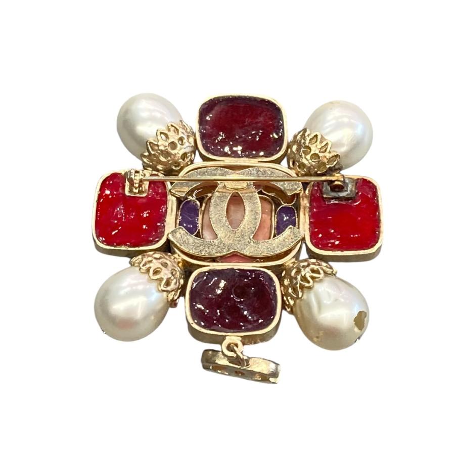 CHANEL（シャネル） 【値下げ】CHANEL パールブローチ ゴールド (静岡 
