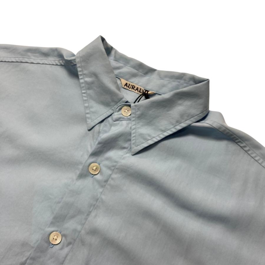 AURALEE オーラリー 24SS WASHED FINX TWILL BIG HALF SLEEVED AURALEE オーラリー 24SS WASHED FINX TWILL BIG HALF SLEEVED