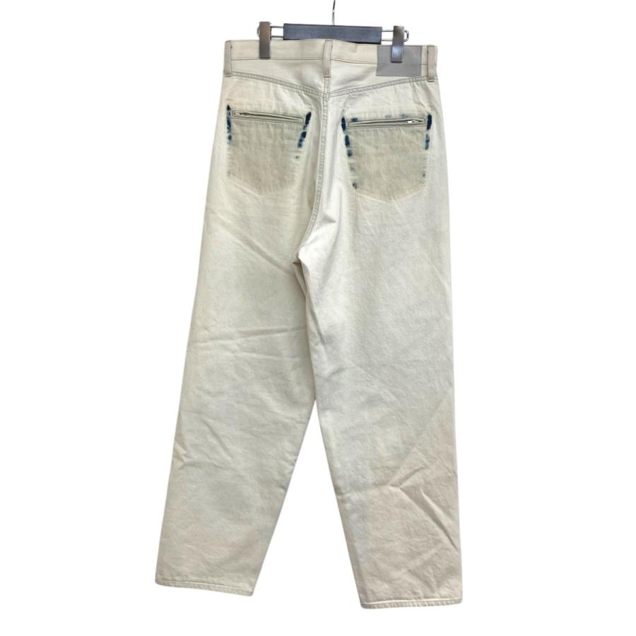 値下げ】stein 23SS LEATHER COMBINATION VINTAGE DENIM JEANS 切替 