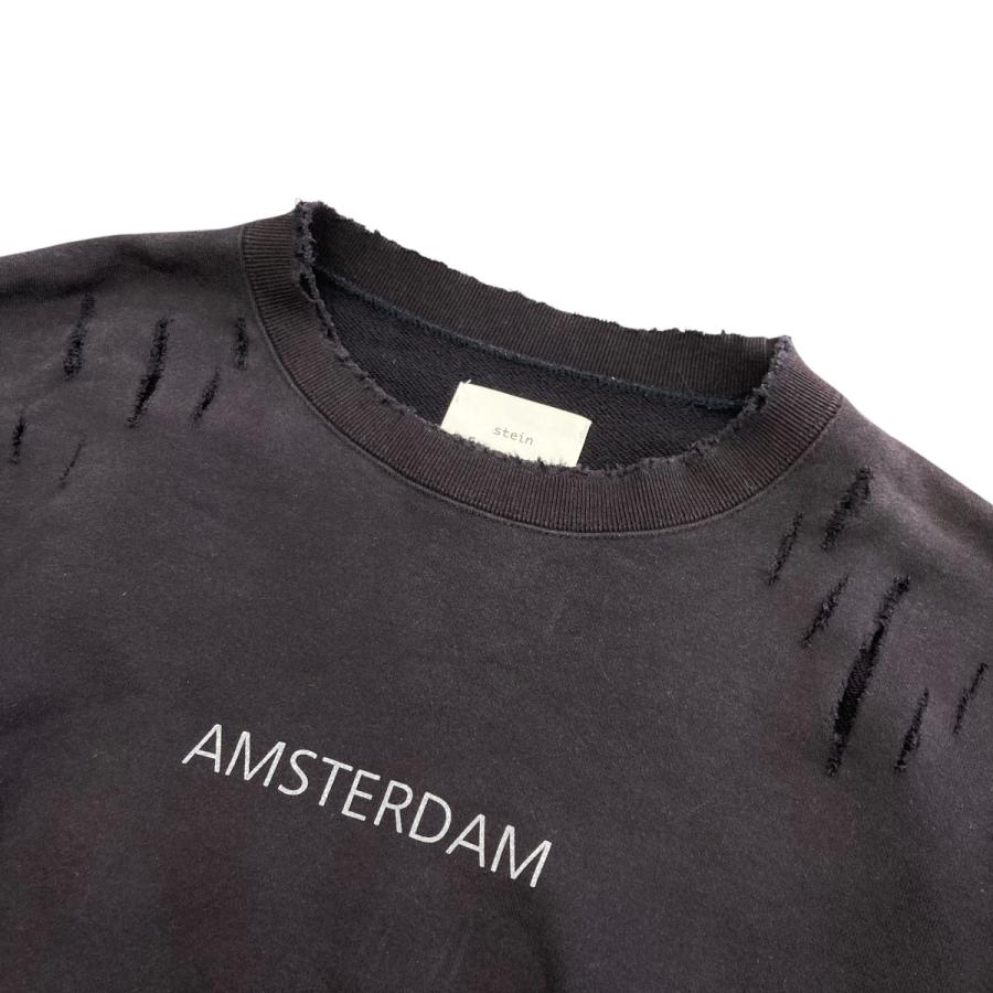 シュタイン stein 19AW OVERSIZED REBUILD SWEAT LS クルーネック  