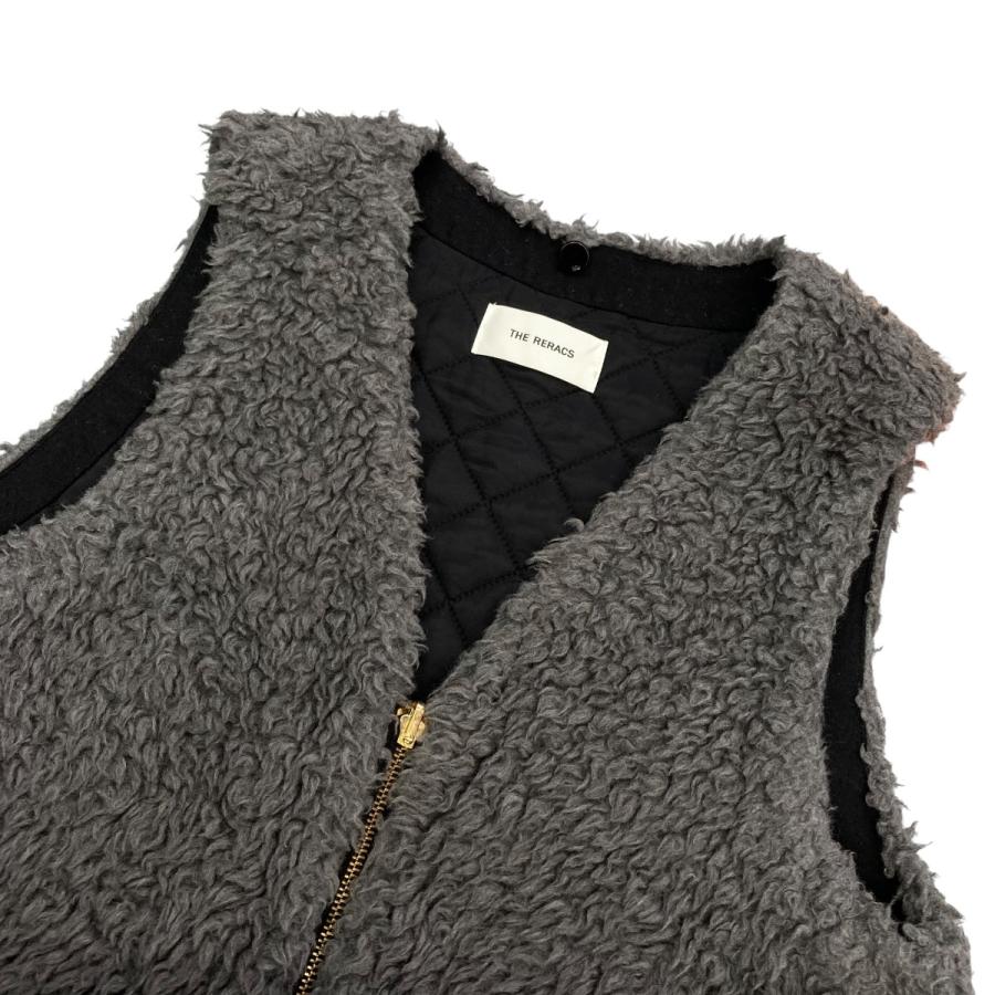 THE RERACS ボアベスト グレー 【公式通販】