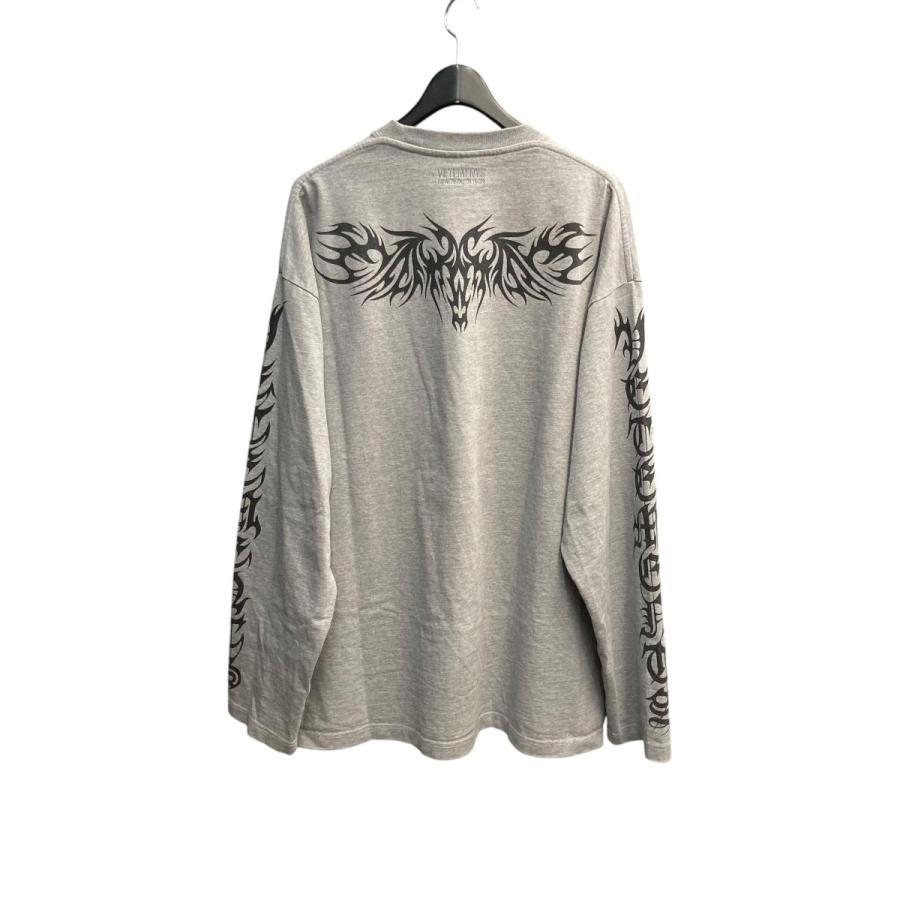 ヴェトモン VETEMENTS 21AW Gothic Logo Long-Sleeve ロングスリーブT 