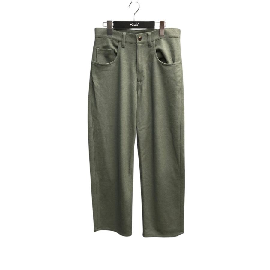 URU 【値下げ】URU 22AW WOOL PONCH-5POCKET PANTS 22FWP03