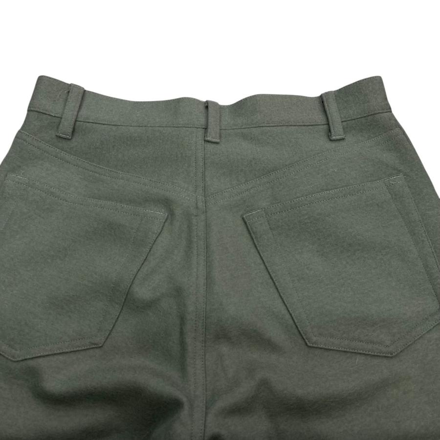 URU wool check pants グリーン ウル URU wool check pants グリーン ウル