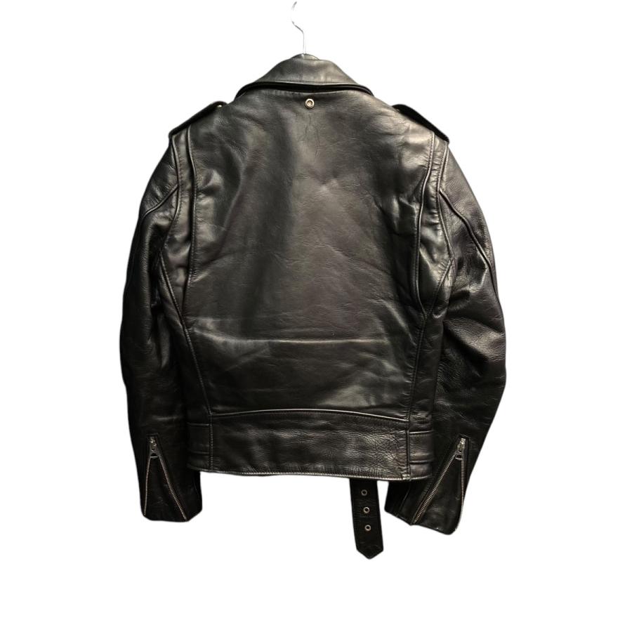 Schott ダブルライダースジャケット 7007 ブラック 32 Schott N.Y.C 【値下げ】Schott レザーライダースジャケット