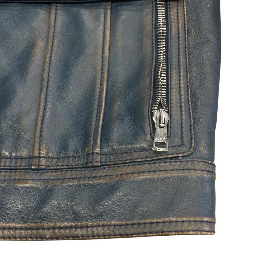 GUCCI グッチ トムフォード期 レザージャケット 308719 XN443 GUCCI グッチ トムフォード期 レザージャケット 308719 XN443