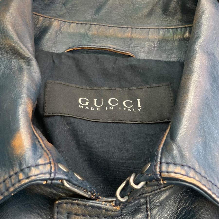 GUCCI グッチ トムフォード期 レザージャケット 308719 XN443 GUCCI グッチ トムフォード期 レザージャケット 308719 XN443