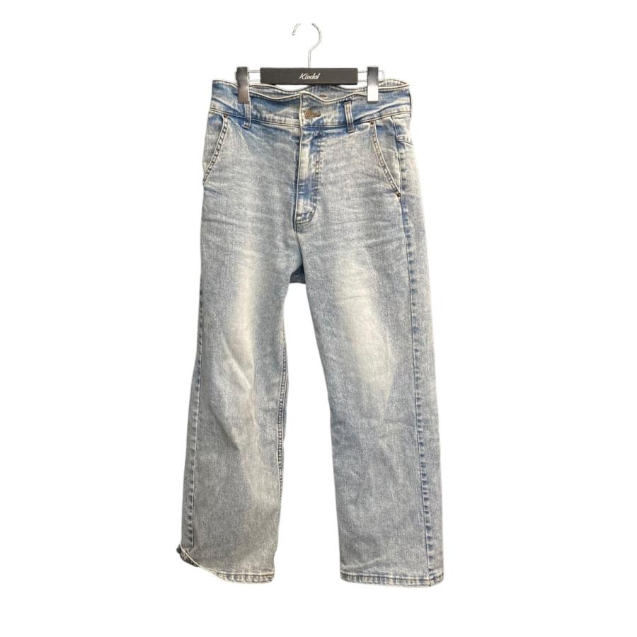 値下げ】Eaphi WAVE DESIGN HIGH WAIST DENIM デニムパンツ 51016-0702  