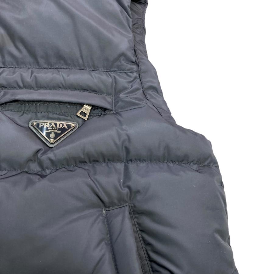 PRADA プラダ ダウンベスト SGH191 ネイビー サイズ:48 PRADA プラダ ダウンベスト SGH191 ネイビー サイズ:48