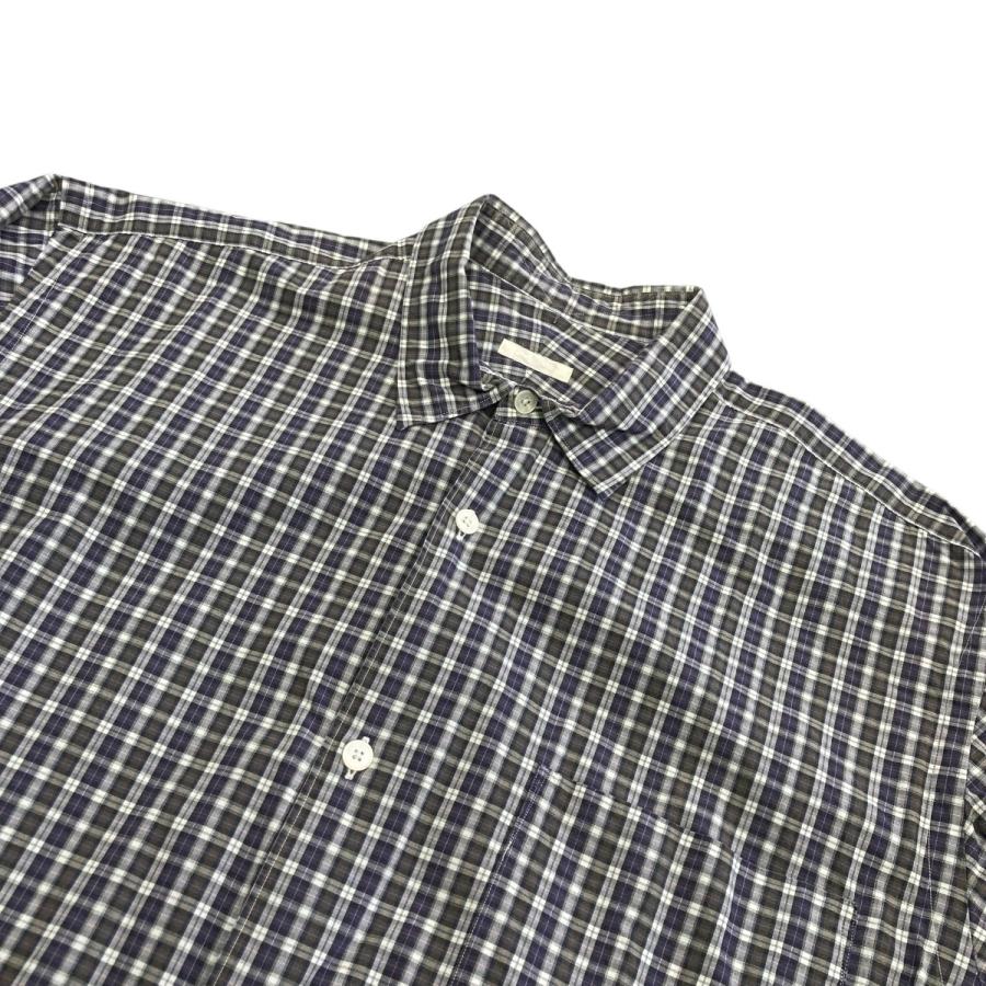 COMOLI コモリ 19SS ショートスリーブシャツ P01-02008 ブルー サイズ 