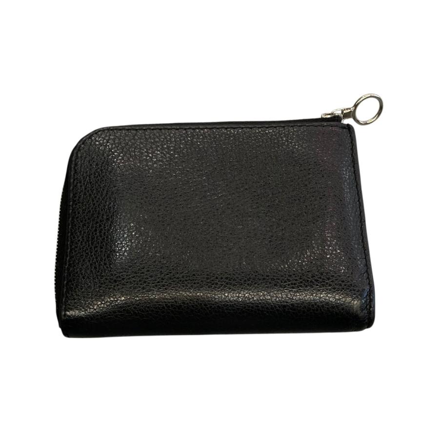 Aeta アエタ カウレザーL字ジップウォレット 2つ折り財布 ブラック