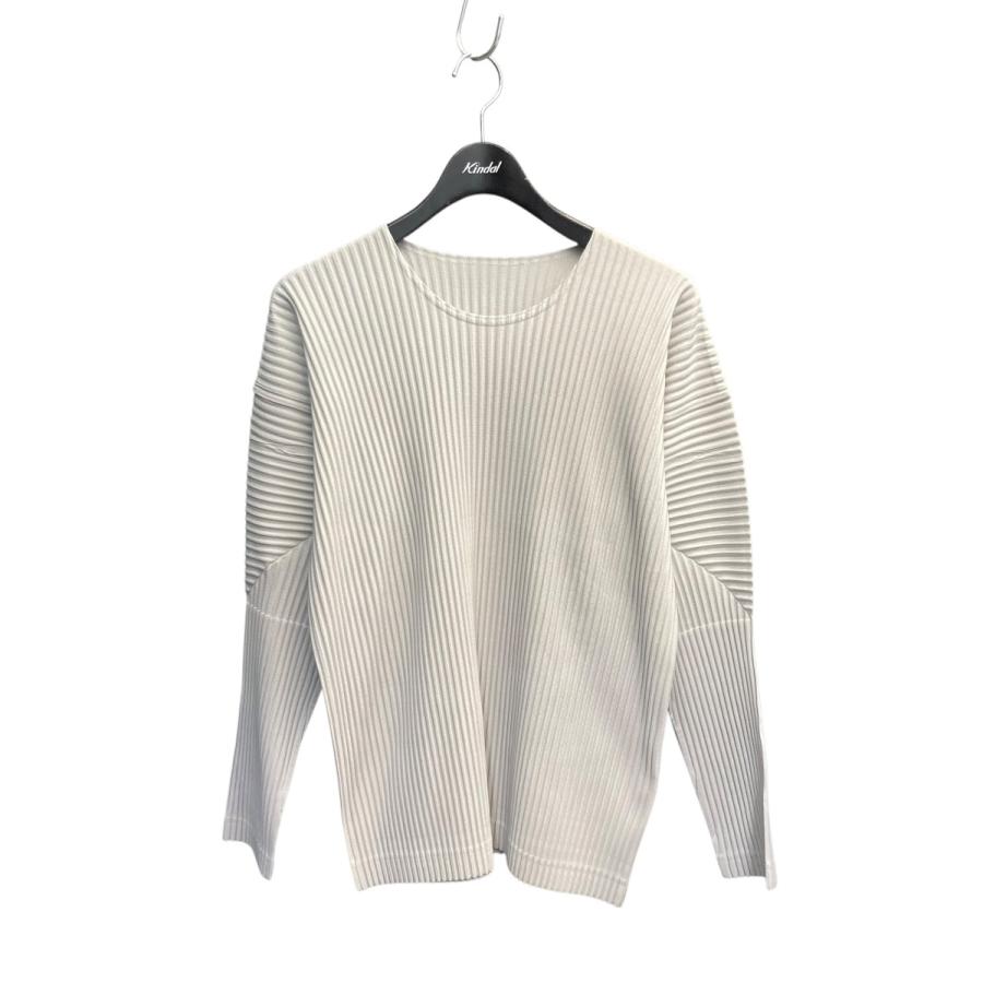 homme plisse カットソー ライトグレー 2 homme plisse カットソー