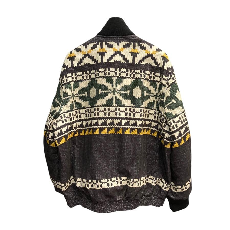 サカイ sacai （2） 異素材ドッキングコート コーデュロイ ニット