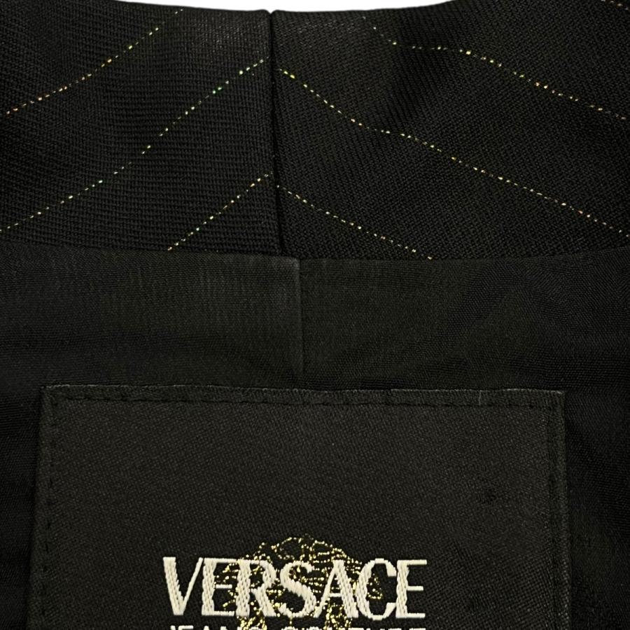 VERSACE JEANS COUTURE 【値下げ】VERSACE スーツ ブラック サイズ：38
