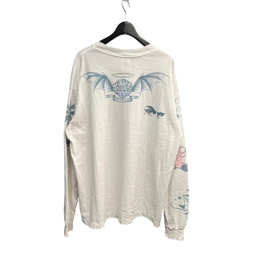 値下げ】SAINT MICHAEL 25AW DW LS TEE TATTOO 長袖Tシャツ SM-HR1 
