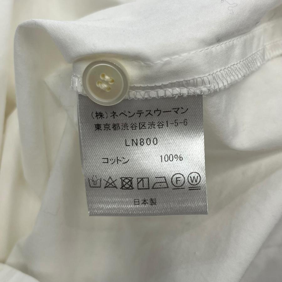 値下げ】Rhodo lirioN ノーカラーシャツ LN800 ホワイト サイズ：1 (EC 