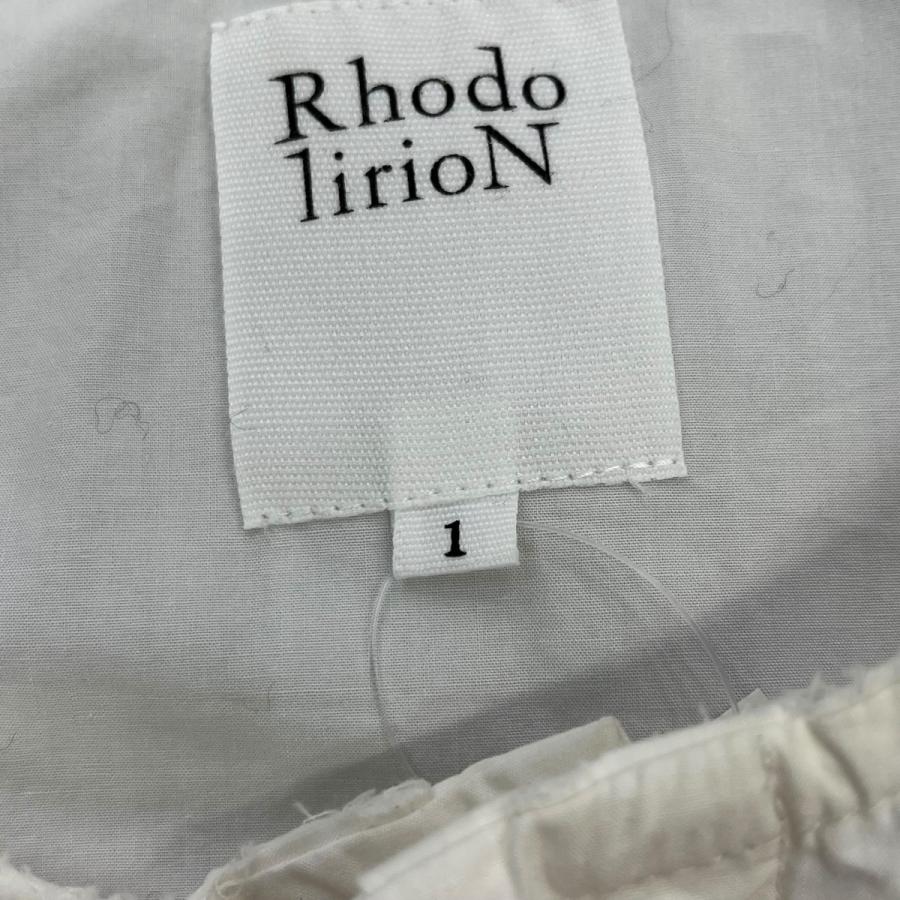 値下げ】Rhodo lirioN ノーカラーシャツ LN800 ホワイト サイズ：1 (EC 