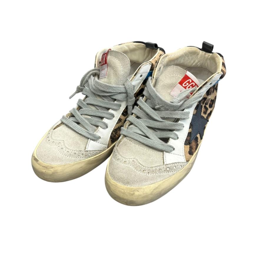 GOLDEN GOOSE（ゴールデングース） GOLDEN GOOSE LEOPARD MID STAR
