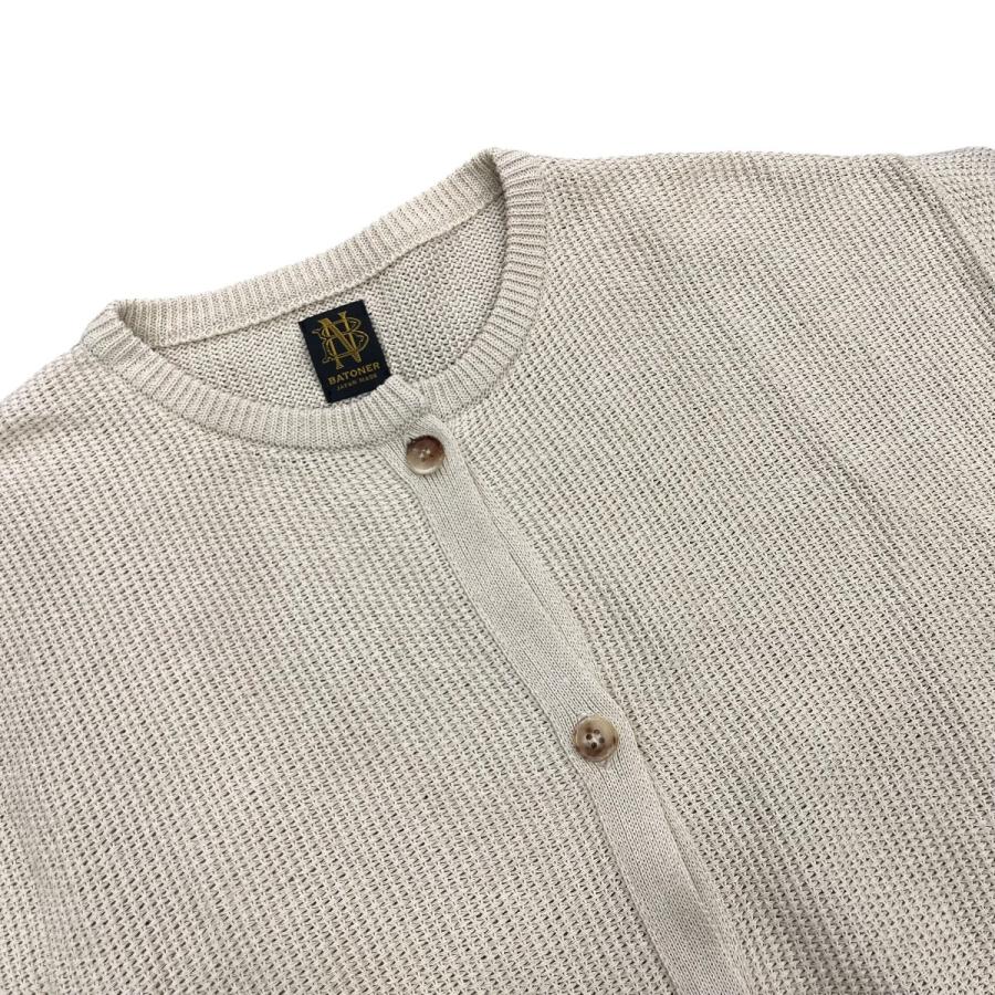 BATONER（バトナー） 【値下げ】BATONER OX SUMMER KNIT CREW NECK