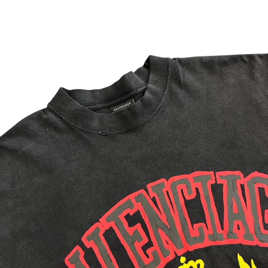 BALENCIAGA（バレンシアガ） BALENCIAGA 23SS COLLEGE LOGO PRINT 半袖 