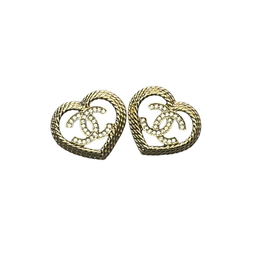 CHANEL（シャネル） 【値下げ】CHANEL ココマーク ハート イヤリング 