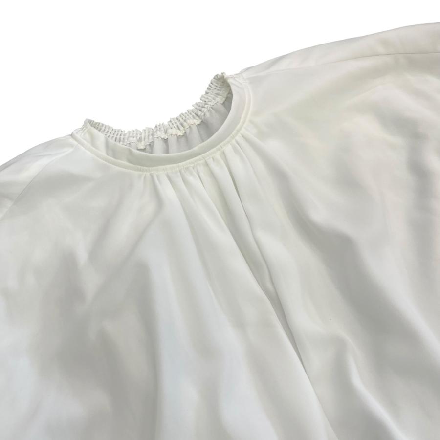 ENFOLD（エンフォルド） 【値下げ】ENFOLD WAVE SHIRRING BLOUSE