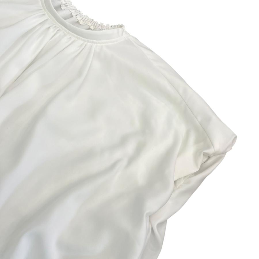 ENFOLD（エンフォルド） 【値下げ】ENFOLD WAVE SHIRRING BLOUSE