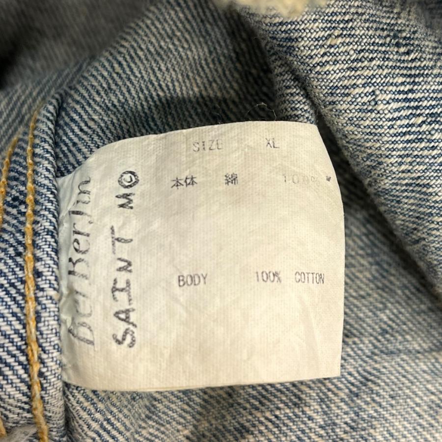 【値下げ】SAINT MICHAEL×Ber Ber Jin 23AW BJ DENIM JKT   DAMAGE デニムジャケット SM-A23-0の画像