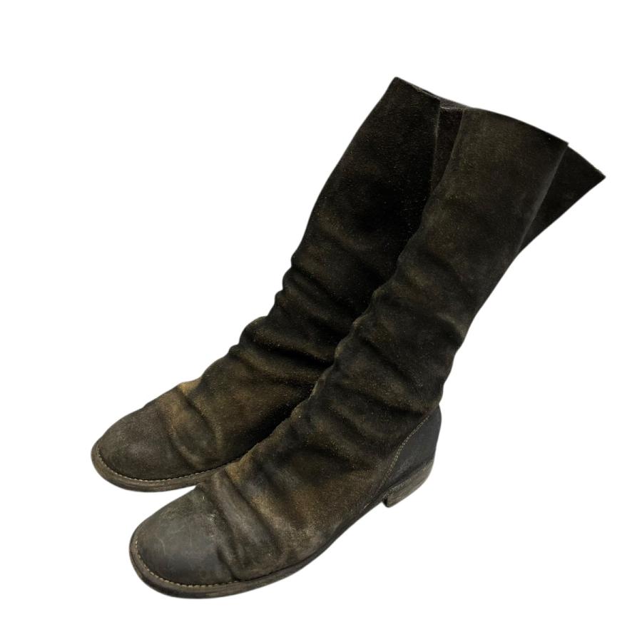 GUIDI（グイディ） 【値下げ】GUIDI 989 バックジップブーツ ブラウン