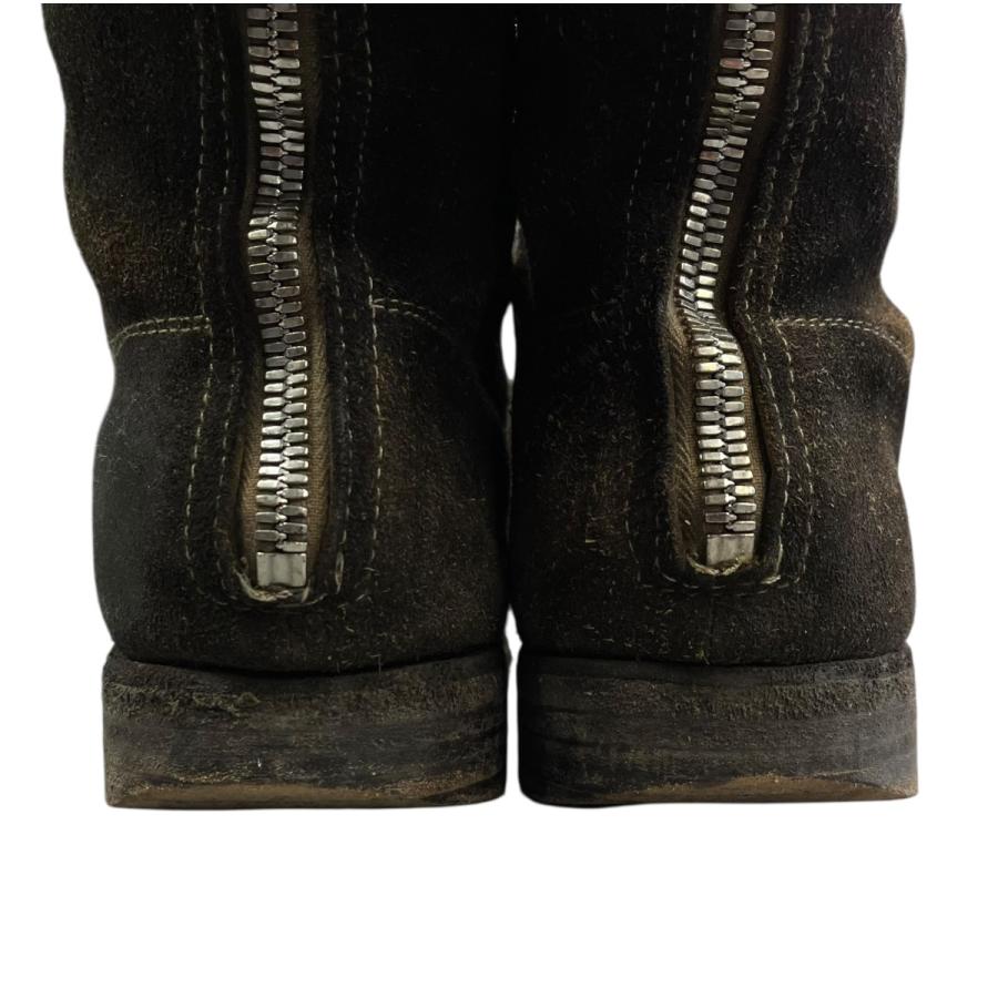 GUIDI（グイディ） 【値下げ】GUIDI 989 バックジップブーツ ブラウン