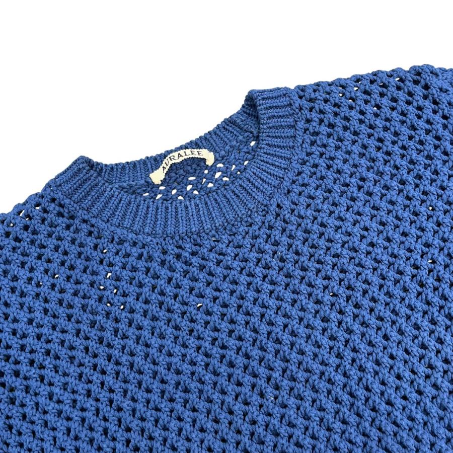 AURALEE（オーラリー） 【値下げ】AURALEE COTTON LILY-YARN MESH KNIT