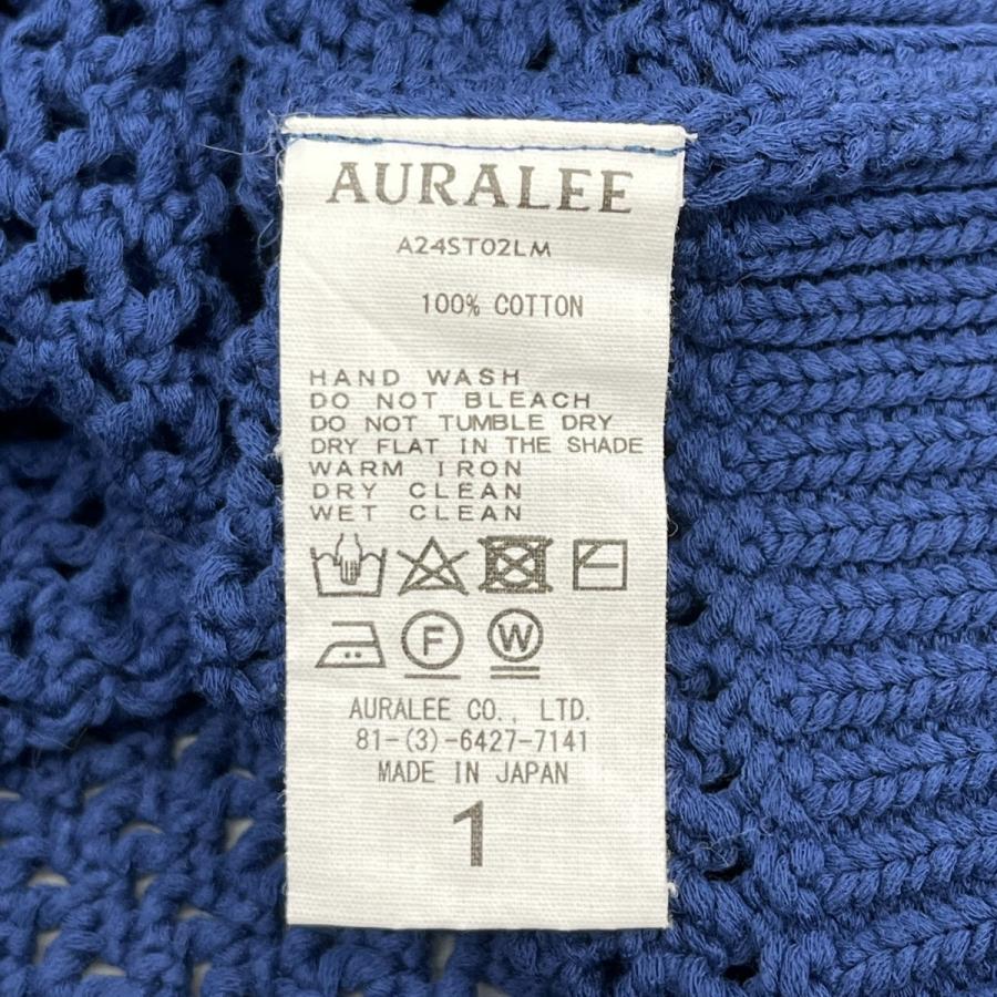 AURALEE（オーラリー） 【値下げ】AURALEE COTTON LILY-YARN MESH KNIT