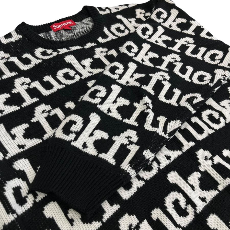 Supreme（シュプリーム） Supreme 22SS Fuck Sweater Black クルー