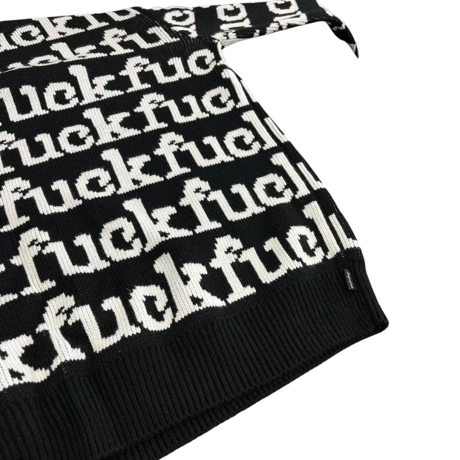 Supreme（シュプリーム） Supreme 22SS Fuck Sweater Black クルー