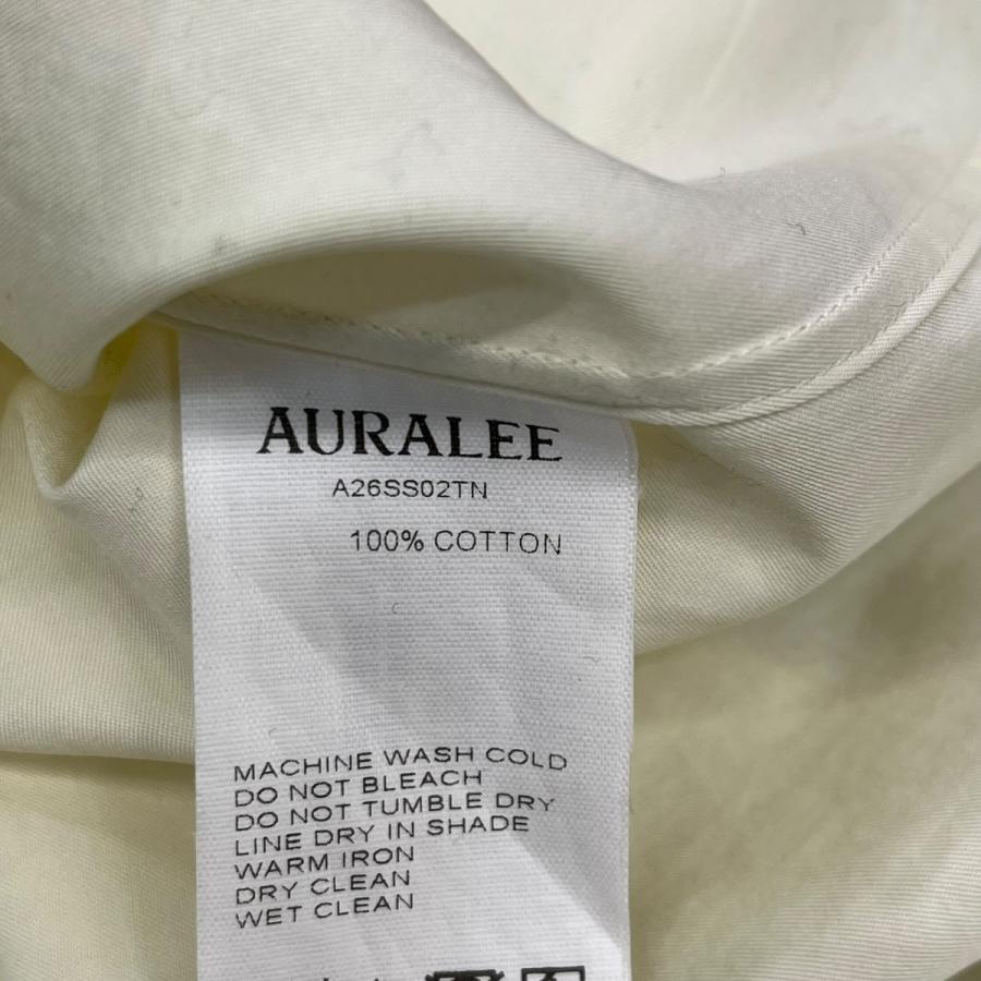 AURALEE（オーラリー） AURALEE 26SS WASHED FINX TWILL SLIM SHIRT